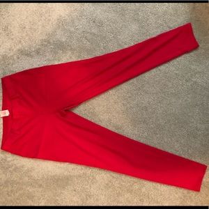 Bright Red Jeggings